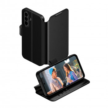 PANZERGLASS CARE Custodia portafoglio con kickstand per Samsung Galaxy A27 5G, Trasparente