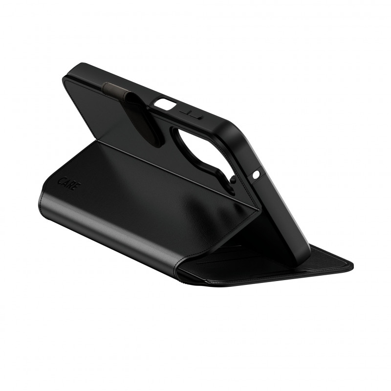 PANZERGLASS CARE Custodia portafoglio con kickstand per Samsung Galaxy A27 5G, Trasparente