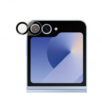 PanzerGlass PicturePerfect protezione lente fotocamera per Samsung Galaxy Z Flip6 (F741, F7374) - vetro temperato ultra trasparente, durezza 9H, antigraffio e antishock, rivestimento oleofobico, installazione semplice