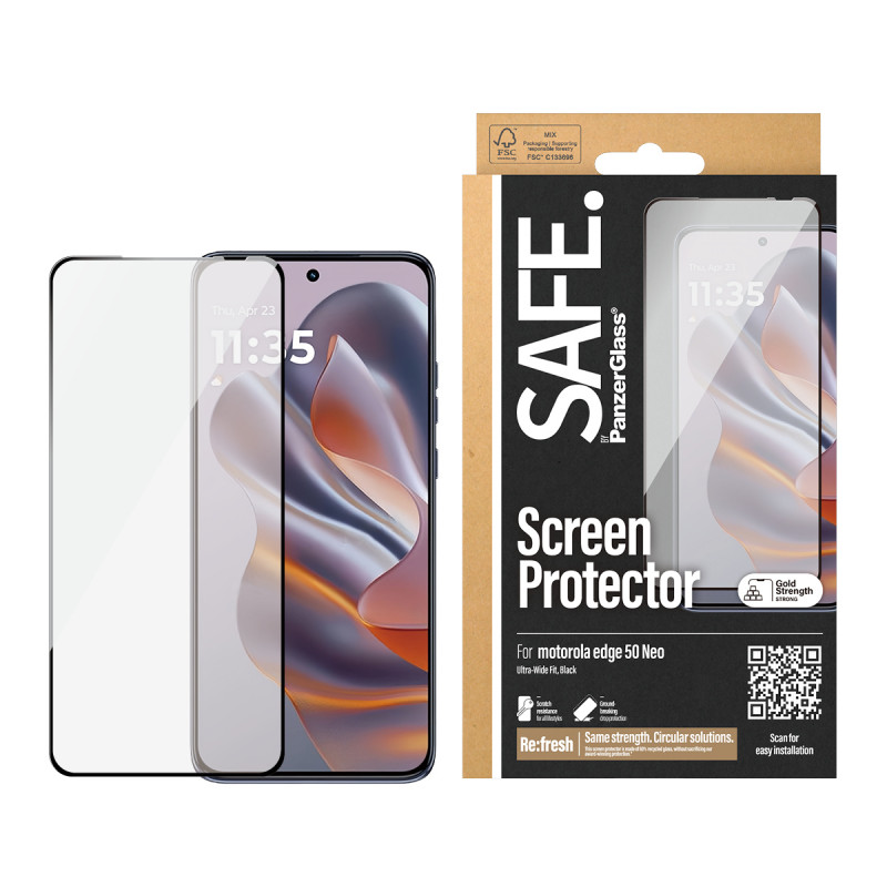 SAFE by PanzerGlass Motorola Edge 50 Neo protezione display Ultra-Wide Fit SAFE95985