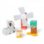 Melissa & Doug Blockables Set Amici della fattoria