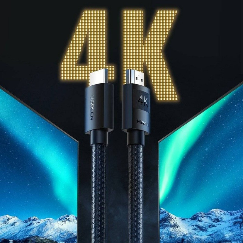 UGREEN HD119 cavo HDMI 2.0 4K 60Hz 3m nero