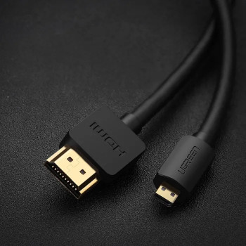UGREEN HD127 Cavo Micro-HDMI a HDMI 4K 3D 1m nero