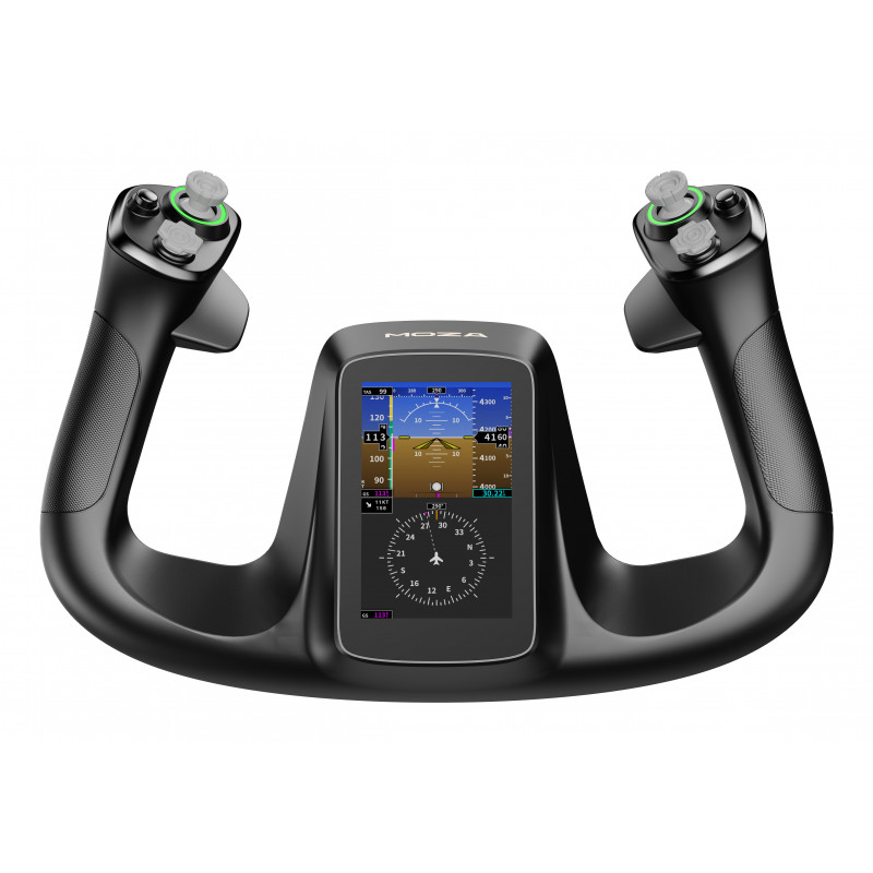 MOZA Racing AY90 base yoke con force feedback