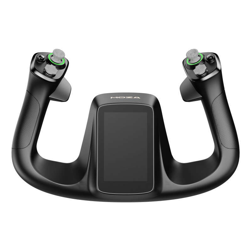 MOZA Racing AY90 base yoke con force feedback