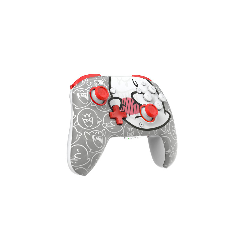 PDP Afterglow Wave controller wireless per Nintendo Switch – Boo-Hoo Clear con RGB