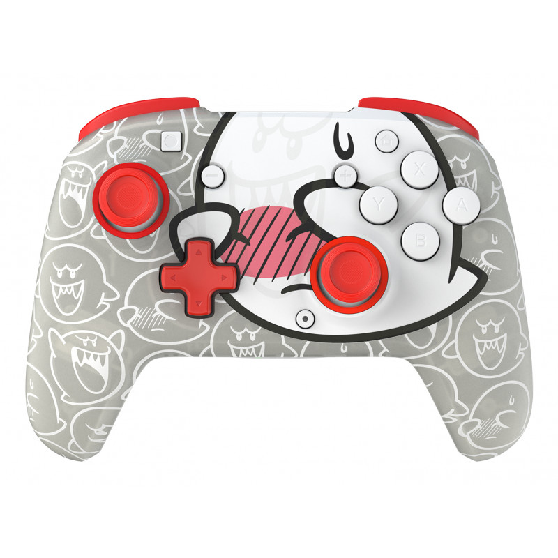 PDP Afterglow Wave controller wireless per Nintendo Switch – Boo-Hoo Clear con RGB