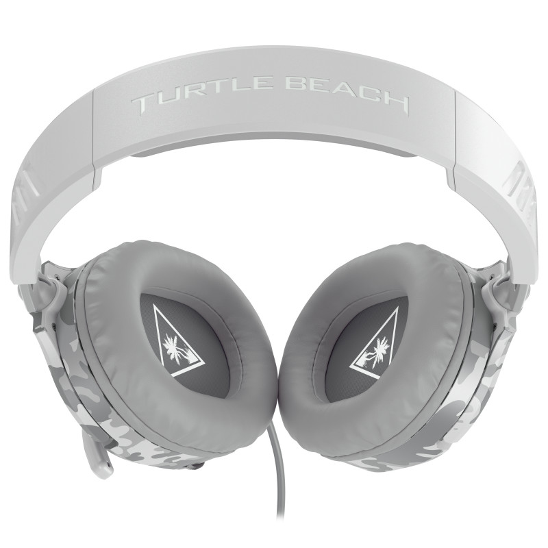 Turtle Beach RECON 70 cuffie gaming over-ear cablate con microfono ripiegabile, bianco Camo (TBS-6230-02)