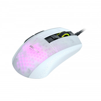Mouse da gaming cablato Roccat Burst Pro, 16000 dpi, 68 g, bianco (ROC-11-746)