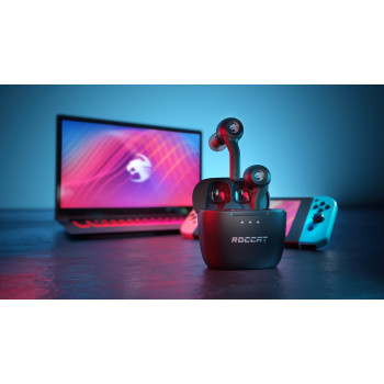 Auricolari true wireless Roccat Syn Buds Air, Bluetooth 5.1, nero (ROC-14-102-02)