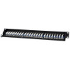 Intellinet 513487 patch panel 24 porte Cat5e STP 1U per rack, nero