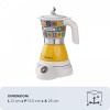 Ariete Moka Positano Electric moka elettrica 1358PO, nera