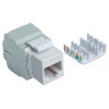 Intellinet 167062 Jack keystone Cat6 UTP, senza attrezzi, bianco