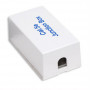 Intellinet 504904 Jack Keystone Cat5e UTP, tecnologia a taglio LSA a 90 gradi, bianco