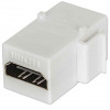Modulo Keystone Intellinet RJ45 su connettore femmina HDMI/femmina bianco