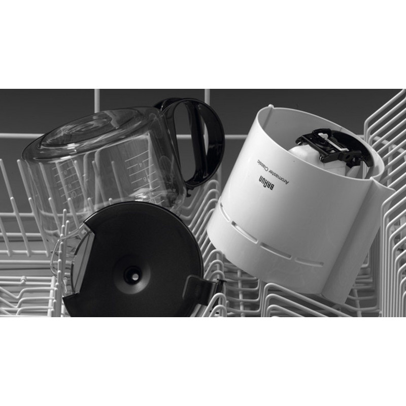 Braun KF 47/1 WH macchina da caffè a filtro, 1000 W, bianca