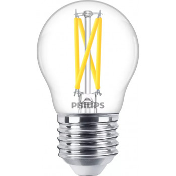 Philips LED Classic WarmGlow P45 trasparente dimmerabile E27 2,3W 250lm 2200-2700K