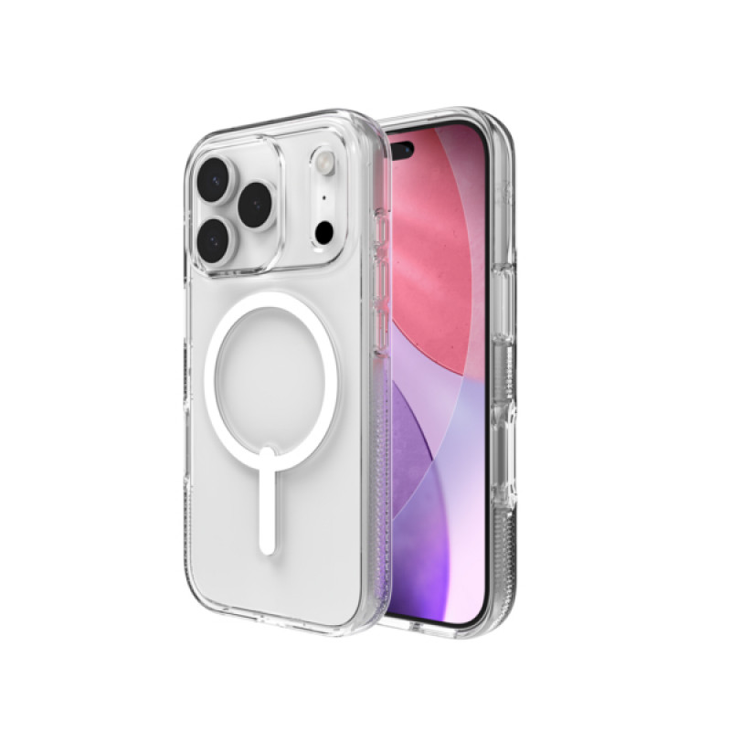 ZAGG Crystal Palace Snap custodia per iPhone 17 Pro - trasparente