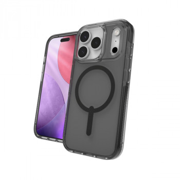 Custodia ZAGG Santa Cruz Snap per iPhone 17 Pro - nero mezzanotte