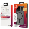 Custodia ZAGG Santa Cruz Snap per iPhone 17 Pro - nero mezzanotte