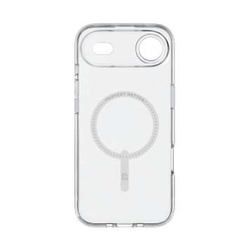 Custodia ZAGG Milan Snap per Apple iPhone 13 Pro Max - trasparente con vortice glitterato