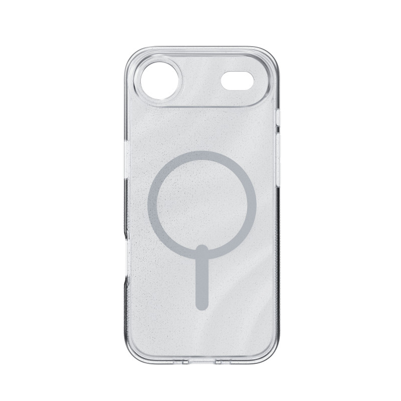 Custodia ZAGG Milan Snap per Apple iPhone 13 Pro Max - trasparente con vortice glitterato