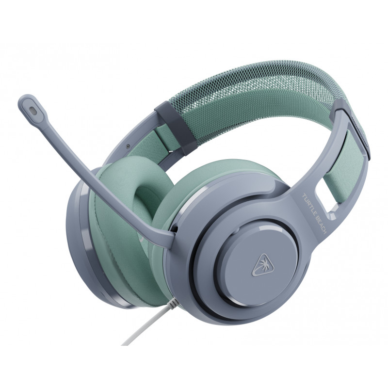 Cuffie gaming cablate multipiattaforma Turtle Beach Atlas 200 MultiPlatform, Seafoam Breeze (TBS-6001-25)