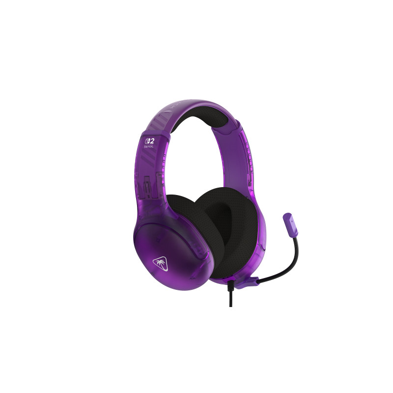 Turtle Beach Airlite Fit cuffie gaming per Nintendo Switch, Ghost Purple (TBS-8003-45)