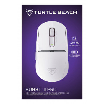 Mouse wireless Turtle Beach Burst II Pro, bianco (TBM-2102-15)