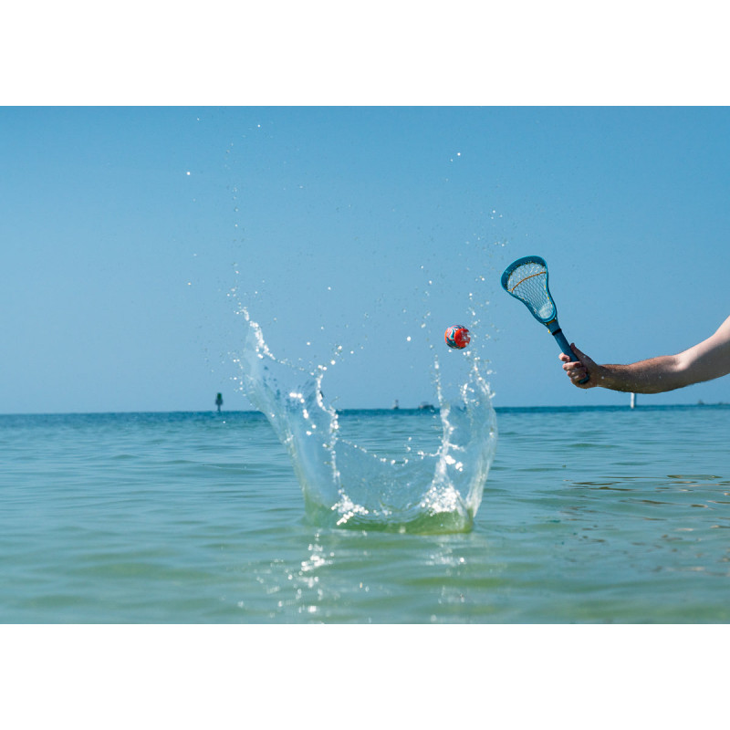 Waboba Mini Lacrosse Set – racchetta e palla da lacrosse acquatico, blu