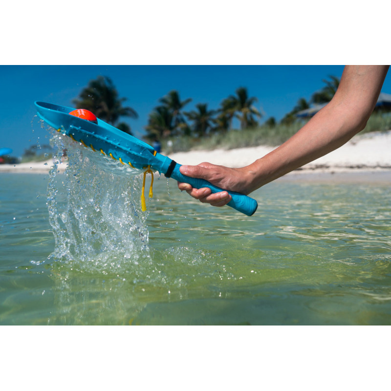 Waboba Mini Lacrosse Set – racchetta e palla da lacrosse acquatico, blu