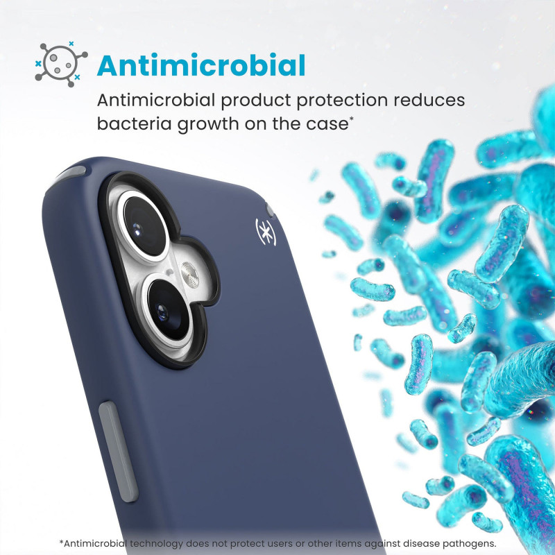 Speck Presidio2 Pro ClickLock & MagSafe Custodia per iPhone 16 Plus - Navy