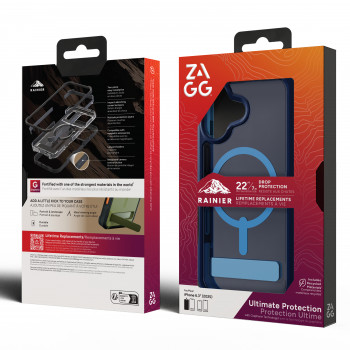 ZAGG Rainier Snap Case per iPhone 17 - Cobalt Horizon