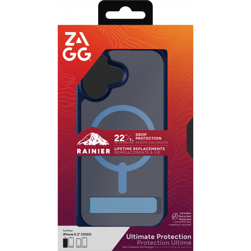 ZAGG Rainier Snap Case per iPhone 17 - Cobalt Horizon