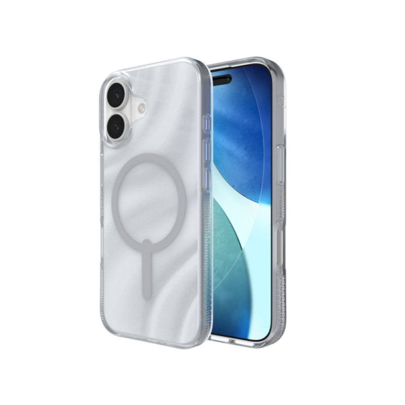 Custodia ZAGG Milan Snap per iPhone 17 - Glitter Swirl