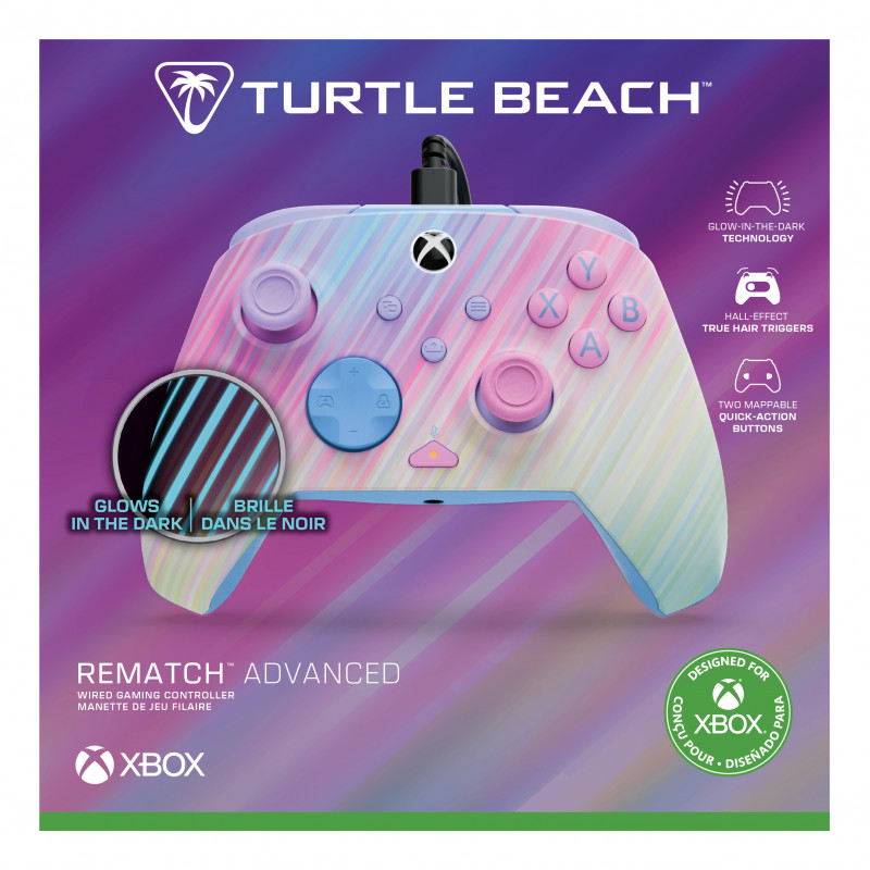 Turtle Beach Rematch Advanced controller Xbox, Cotton Candy (TBC-2003-35)