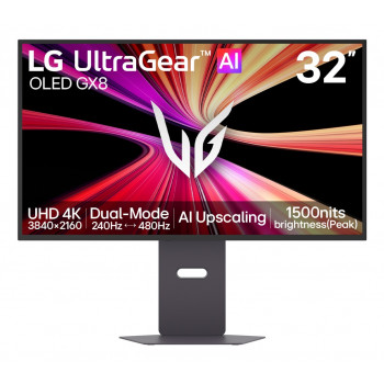 LG UltraGear Evo AI 32GX870B-B monitor gaming Tandem OLED 31,5
