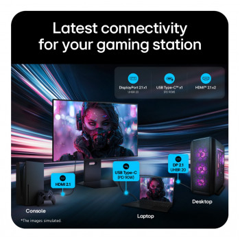 LG UltraGear Evo AI 32GX870B-B monitor gaming Tandem OLED 31,5