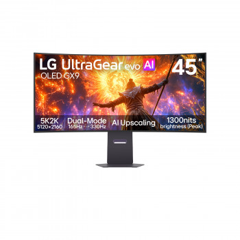 LG UltraGear 45GX950B-B monitor gaming OLED curvo WQHD 240Hz 44,5