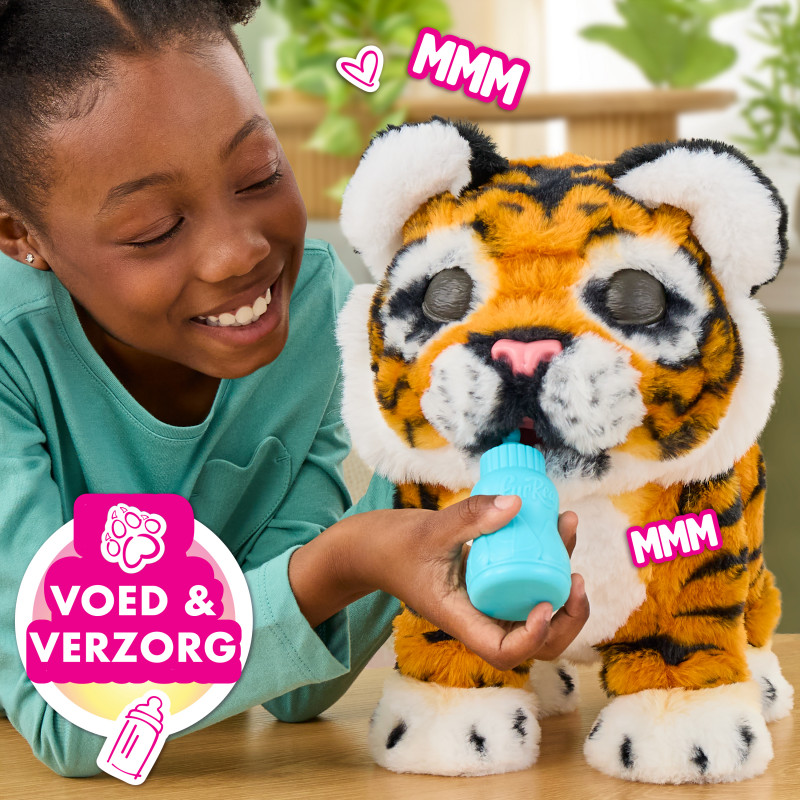 Just Play FurReal Gabby la tigre che cresce e ruggisce peluche interattivo