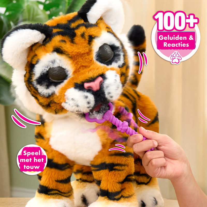 Just Play FurReal Gabby la tigre che cresce e ruggisce peluche interattivo