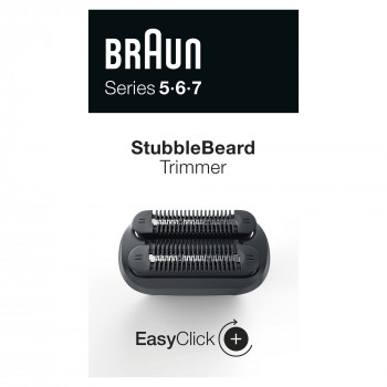 Braun EasyClick set di accessori trimmer StubbleBeard per Serie 5/6/7