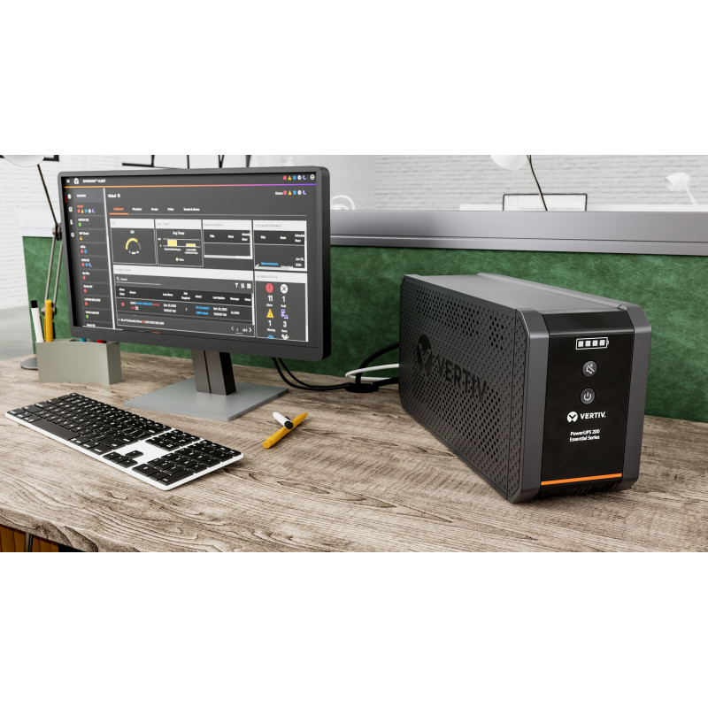 Vertiv PSA6E-2200IT-SCH UPS online a doppia conversione 2200 VA (rack/tower, 5x C13, 1x C19)