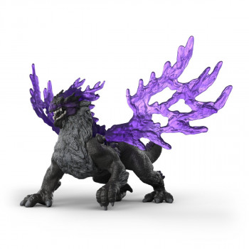 Schleich Eldrador Creatures drago d'ombra figura da gioco, ali mobili, dipinta a mano, per bambini da 7-12 anni