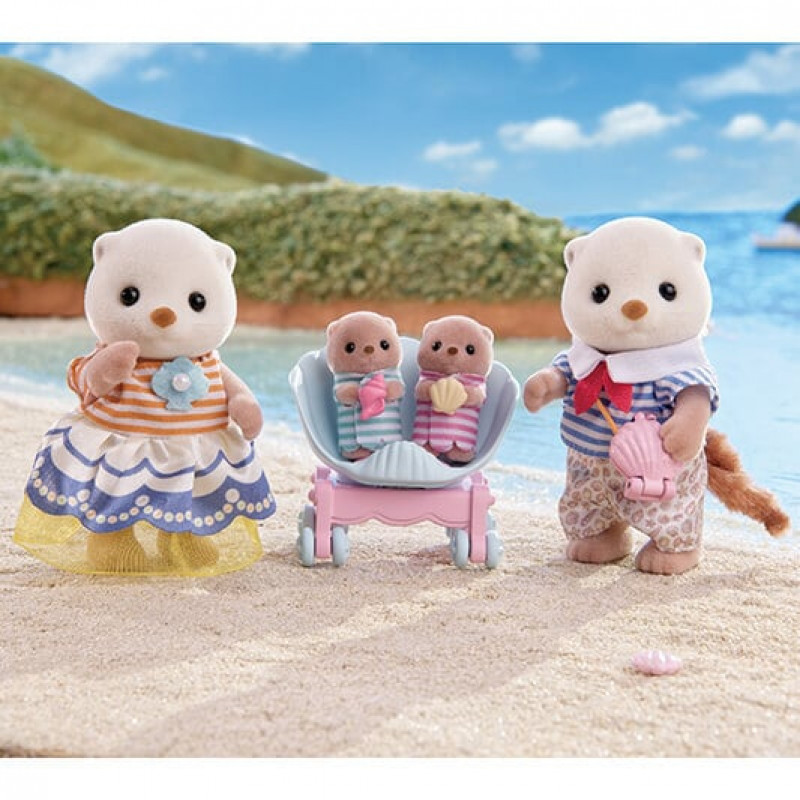 EPOCH Sylvanian Families famiglia lontra marina