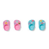 ZAPF CREATION BABY born scarpette da bagno con perni, 2 paia, per bambole da 43 cm