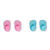 ZAPF CREATION BABY born scarpette da bagno con perni, 2 paia, per bambole da 43 cm