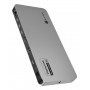 ICY BOX IB-DK7402-C31 Diamond Dock 12-in-1 docking station USB-C, 5x uscita video, 140 W PD, DisplayLink, antracite/nero