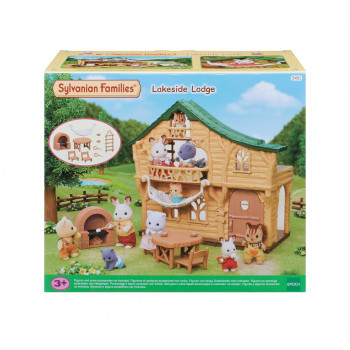 EPOCH Sylvanian Families Lakeside Lodge Set da gioco