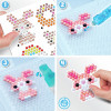 EPOCH Aquabeads Craft Studio Set starter – Oltre 800 perle ad attivazione acquosa in 12 colori, vassoio riutilizzabile, penna per perle e spruzzatore, senza calore né colla, set creativo di perline per bambini dai 4 anni